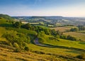 Idyllic rural farmland, Cotswolds UK Royalty Free Stock Photo