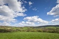 Idyllic rural farmland, Cotswolds UK Royalty Free Stock Photo