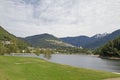 Lago delle Piazze in Trentino Royalty Free Stock Photo