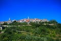 Buje, scenic small town in istria interior