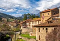 Idyllic Spanish mountain village in the Picos de Europa region
