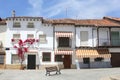 Scenic Spanish village in Moorish style, Spain