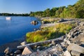 Idyllic Swedish sea coast