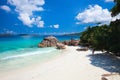 Idyllic tropical beach Royalty Free Stock Photo