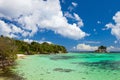 Idyllic tropical beach Royalty Free Stock Photo