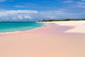 Pink sand beach