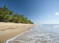 Idyllic tropical getaway at Mission Beach Royalty Free Stock Photo