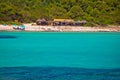 Idyllic turquoise beach Sakarun on Dugi Otok island Royalty Free Stock Photo