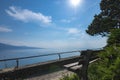 Idyllic views of the Lake of Geneva Royalty Free Stock Photo