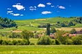 Idyllic village in pure green nature Royalty Free Stock Photo