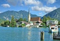 Village of Rottach-Egern,Lake Tegernsee,Germany Royalty Free Stock Photo