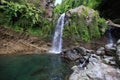 Idyllic waterfall near Furnas, Sao Miguel island, Azores