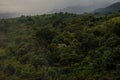 Idyllic wooden cabin cottage house in tropical lush green forest in Tarapoto Amazon rainforest jungle Peru South America Royalty Free Stock Photo