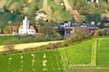 Idylliv hill village of Visoko Royalty Free Stock Photo