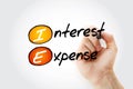 IE - Interest Expense acronym