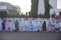 Ied prayer in the field Simpanglima Semarang