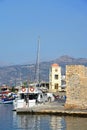 Ierapetra harbour, Crete. Royalty Free Stock Photo