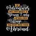 Adventure Quote and Saying