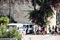 Cesme Castle, Izmir. Aegean, town Royalty Free Stock Photo