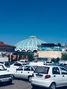 Tashkent, old city, market, Bazaar, food, flatbread, Souvenirs, Haja Nasreddin, sun, summer Royalty Free Stock Photo