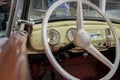 IFA F9 Cabrio-Limousine 1954 vintage steering wheel and dashboard