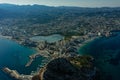 Ifach rock in Calpe resort town. Spain Royalty Free Stock Photo