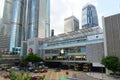 IFC Mall and IFC1 building, Hong Kong Island Royalty Free Stock Photo