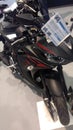 Ifema moto stand Royalty Free Stock Photo