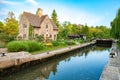 Iffley Lock. Oxford, England Royalty Free Stock Photo