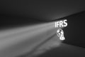 IFRS rays volume light concept 3d