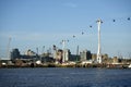 IFS Cloud Cable Car, Royal Docks. London, UK, August 17, 2023.