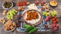 Ifthar evening meal Royalty Free Stock Photo