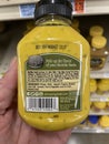 IGA Grocery store ingredients label Silver Springs Jalapeno mustard