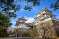 Iga Ueno Castle, Iga Japan on a clear blue sky