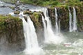 Igauzu waterfall, Brazil Royalty Free Stock Photo