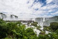 Igauzu waterfall, Brazil Royalty Free Stock Photo
