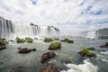 Igauzu waterfall, Brazil Royalty Free Stock Photo