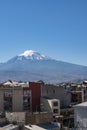 Mount Ararat, Agri Dagi, mountain, skyline, volcano, Igdir, Turkey, Middle East, landscape, aerial view, Noah, Ark