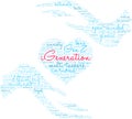 IGeneration Word Cloud Royalty Free Stock Photo