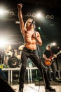 Iggy Pop concert Royalty Free Stock Photo