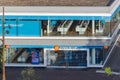 igh-angle view of a Coolblue electronics store in Arnhem Royalty Free Stock Photo