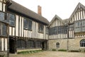 Ightham Mote inner Courtyard. Royalty Free Stock Photo