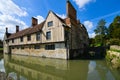 Ightham Mote medieval moated manor Royalty Free Stock Photo