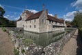 Ightham Mote medieval moated manor Royalty Free Stock Photo