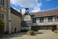 Ightham Mote medieval moated manor Royalty Free Stock Photo