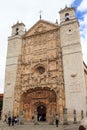 FaÃÂ§ade of the Iglesia de San Pablo, Valladolid, Spain