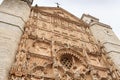 FaÃÂ§ade of the Iglesia de San Pablo in Valladolid, Spain