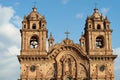 Iglesia de la Compania in Cusco Royalty Free Stock Photo