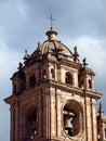 Iglesia de la Compania de Jesus, The ancient church in Cusco, Peru Royalty Free Stock Photo