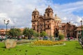 Iglesia de la Compania de Jesus on Plaza de Armas in Cusco, Peru